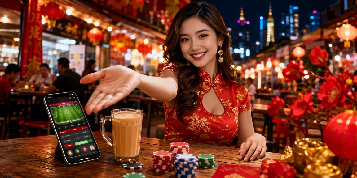 Pengguna Kuala Lumpur membuat deposit untuk taruhan sukan perlawanan langsung dalam talian