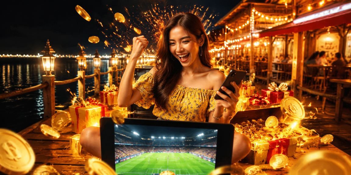 Pengguna Malaysia mendaftar akaun baharu dan mendapat bonus roulette melalui telefon pintar